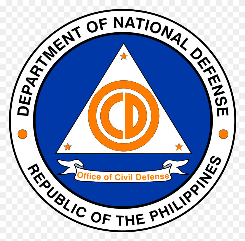 1025x1010 Office Of Civil Defense Office Of Civil Defense Logo, Label, Text, Symbol HD PNG Download