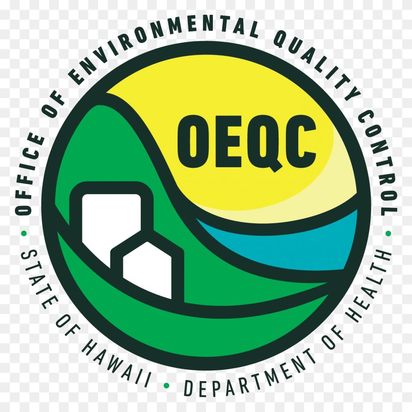 1421x1422 Office Of Environmental Quality Control Logo Council Of Environmental Quality, Label, Text, Symbol HD PNG Download