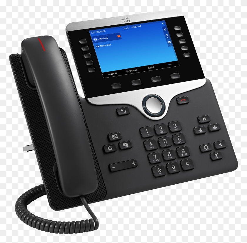 2015x1974 Office Phones Telephone Cisco, Phone, Electronics, Dial Telephone HD PNG Download