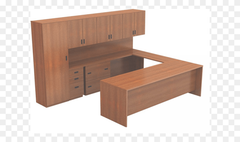 629x439 Office Table Ot07 Sideboard, Furniture, Desk, Drawer HD PNG Download