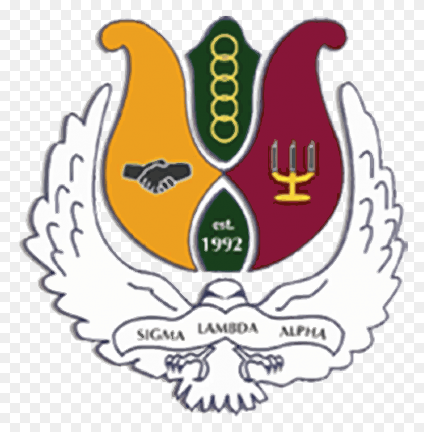1302x1331 Descargar Png Escudo Oficial Sigma Lambda Alpha Crest, Símbolo, Emblema, Logotipo Hd Png