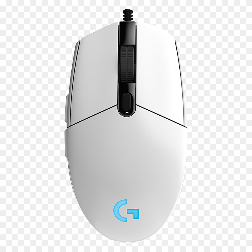 411x781 Official Flagship Store Logitech G102 Cable Esports Logitech G102 White, Computer, Electronics, Hardware HD PNG Download