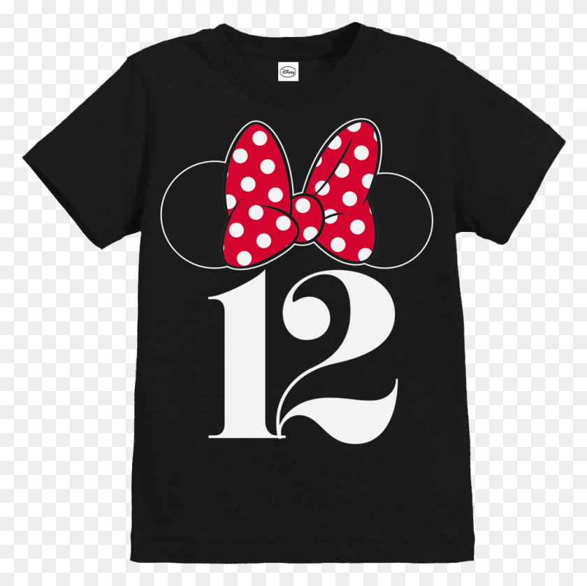 981x980 Official Girls Disney Minnie Mouse Bow Ears Birthday, Clothing, Apparel, Text HD PNG Download