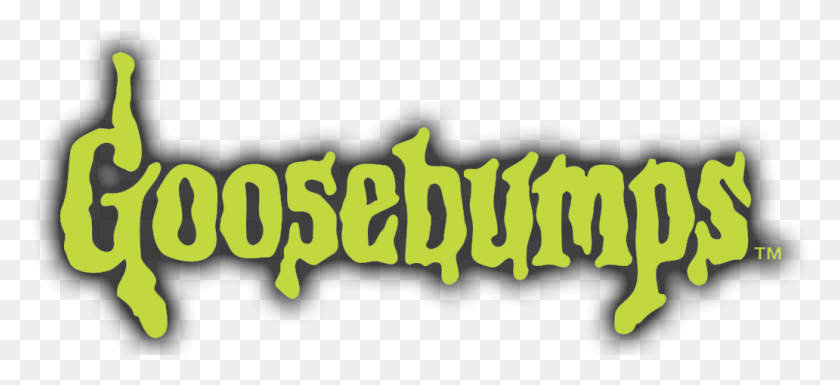 1032x431 Official Goosebumps Logo Rl Stine Goosebumps, Text, Alphabet, Plant HD PNG Download