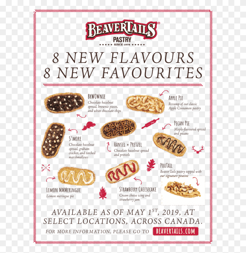 615x803 Official Poutine Beavertails Will Be Available Beavertails, Text, Menu, Advertisement HD PNG Download