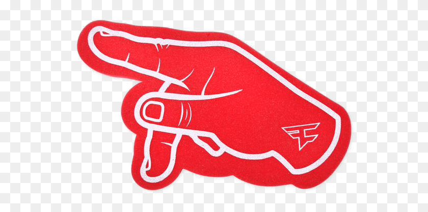 568x357 Official Professional Esports Faze Clan Finger, Label, Text, Sticker HD PNG Download