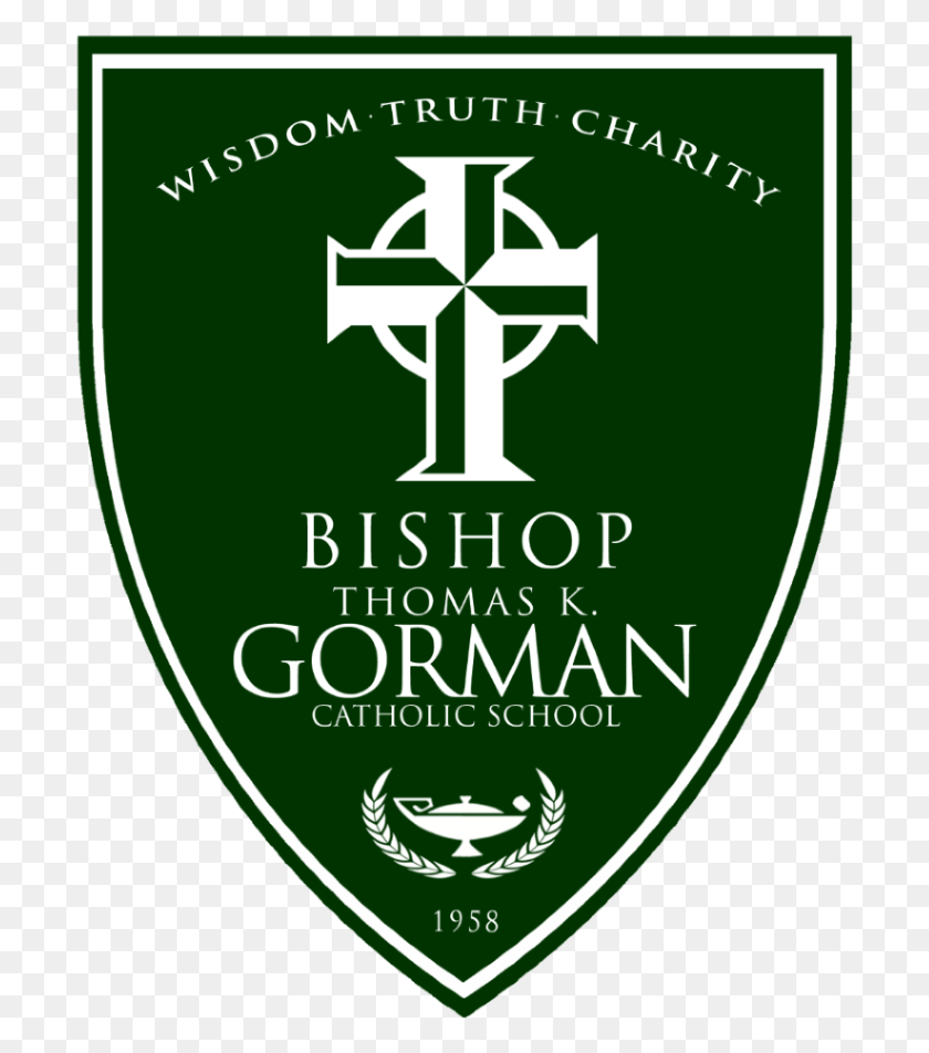 704x892 Descargar Png Escudo Escolar Oficial Obispo Gorman Tyler Logotipo, Armadura, Símbolo, Marca Registrada Hd Png