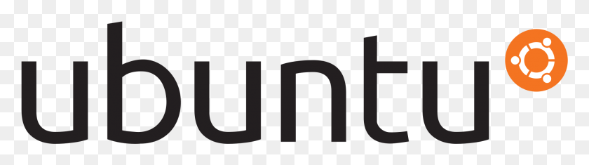 1919x432 Descargar Png Logotipo Oficial De Ubuntu, Logotipo Transparente De Ubuntu, Texto, Número, Símbolo Hd Png