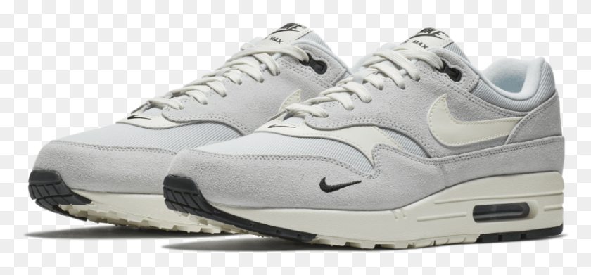 835x355 Offspring Shoes Air Max 1 Mini Swoosh, Shoe, Footwear, Clothing HD PNG Download