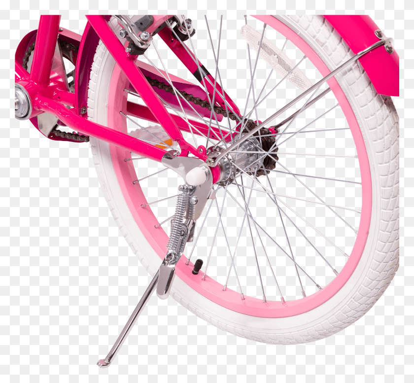 2101x1933 Og Bicycle For Kids Kickstand Detail04 Гибридный Велосипед, Спица, Машина, Колесо Hd Png Скачать