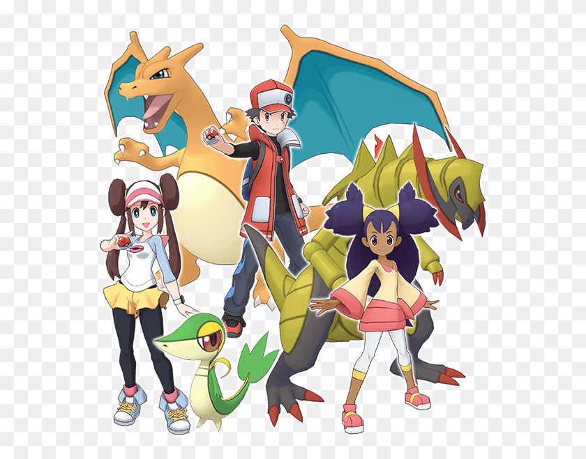 563x599 Og Pokemon Masters Trainer Red, Person, Human HD PNG Download