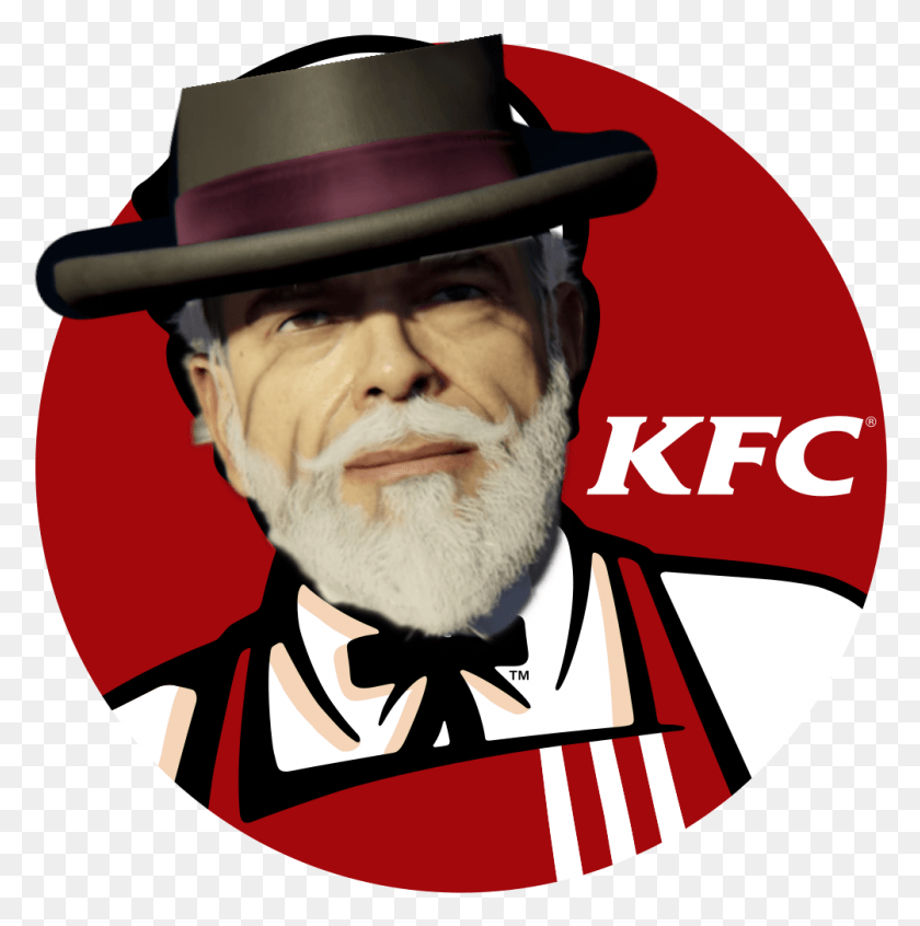 1003x1011 Oh It39s Finger Lickin No Kfc In Norway, Person, Human, Hat HD PNG Download