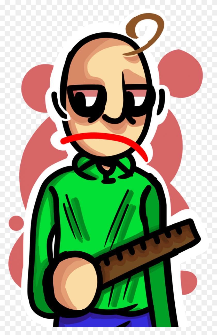 804x1272 Oh Yes Baldi Cartoon, Graphics, Poster HD PNG Download