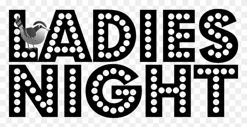 850x406 Oh Yes It39s Ladies Night Ladies Night Logo, Number, Symbol, Text HD PNG Download