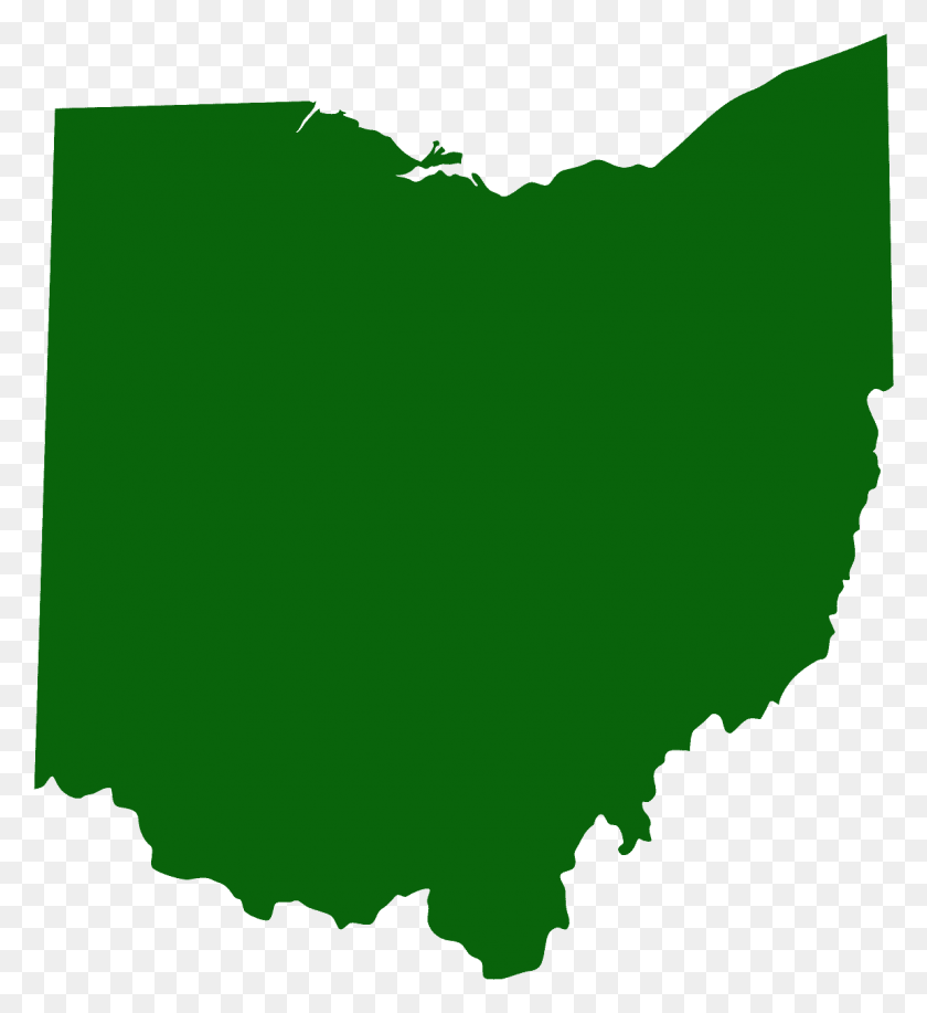 1152x1267 Los Distritos Congresionales De Ohio 2019, Verde, Texto, Gráficos Hd Png