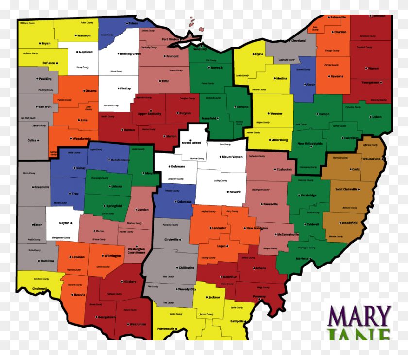 837x720 Ohio Medical Marijuana Jobs Ohio Marijuana Dispensaries Map, Diagram, Plot, Atlas HD PNG Download