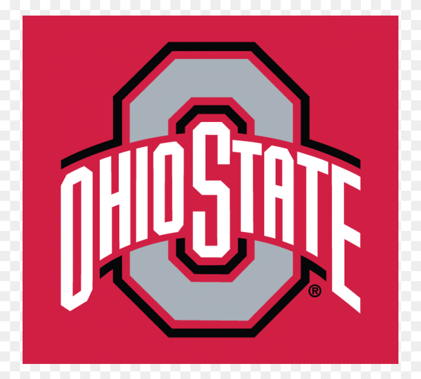 751x695 Ohio State Buckeyes Iron On Stickers And Peel Off Decals Ohio State Logo Poster, Symbol, Trademark, Text HD PNG Download