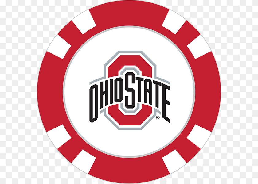 Ohio State Poker Chip Ball Marker, Logo, Food, Ketchup, Symbol Clipart PNG