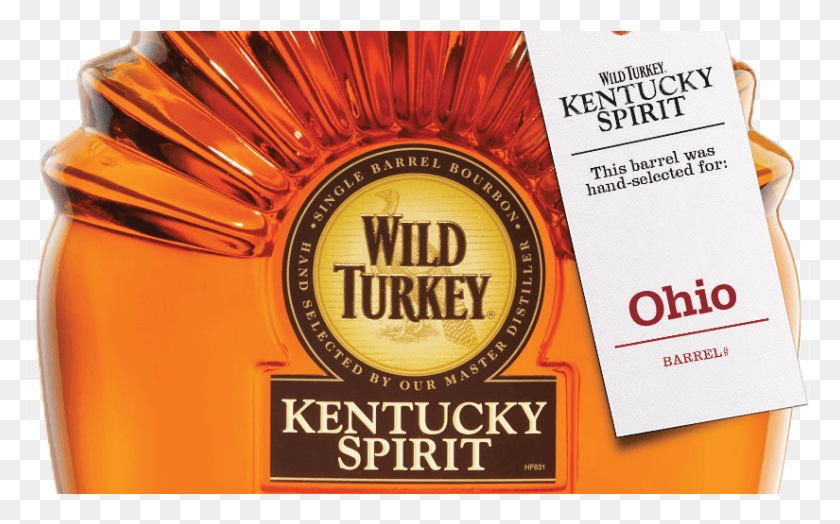 825x491 Ohio Para Liberar Pavo Salvaje Kentucky Spirit Bourbon Pavo Salvaje Borbón, Licor, Alcohol, Bebida Hd Png