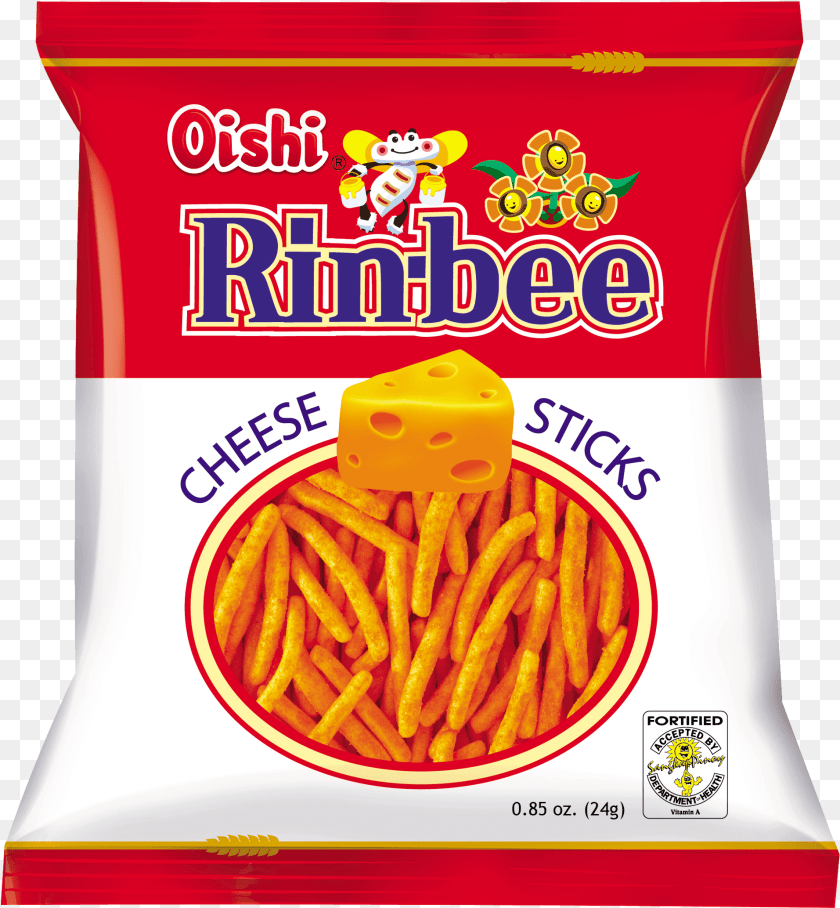 Oishi Rinbee Cheese Sticks, Food, Ketchup, Fries, Snack Clipart PNG