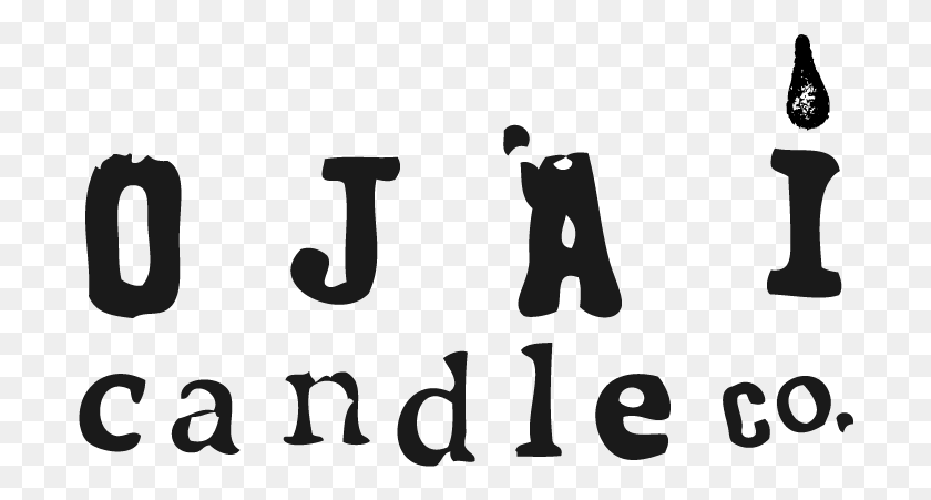 700x391 Ojai Candle Co Gets A Crafty Logo, Text, Alphabet, Handwriting HD PNG Download
