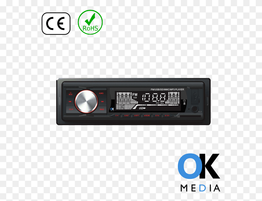 575x585 Ok Media Car Stereo Socket Plugs In Nepal, Electronics, Mobile Phone, Phone HD PNG Download