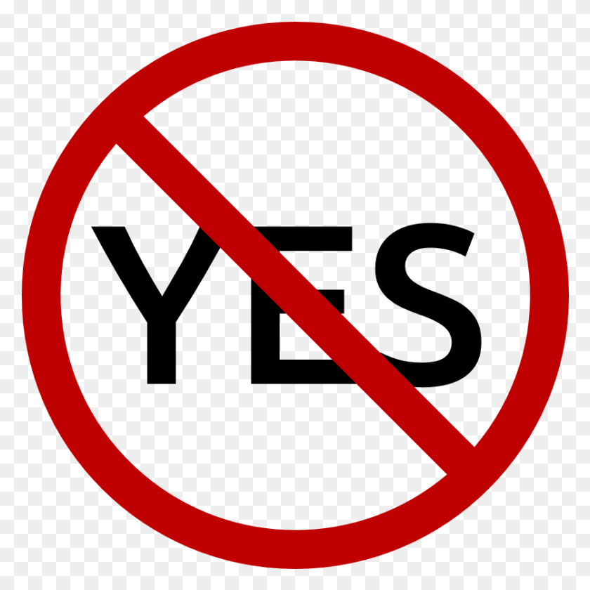 835x835 Ok To Say No No Refund, Symbol, Road Sign, Sign HD PNG Download