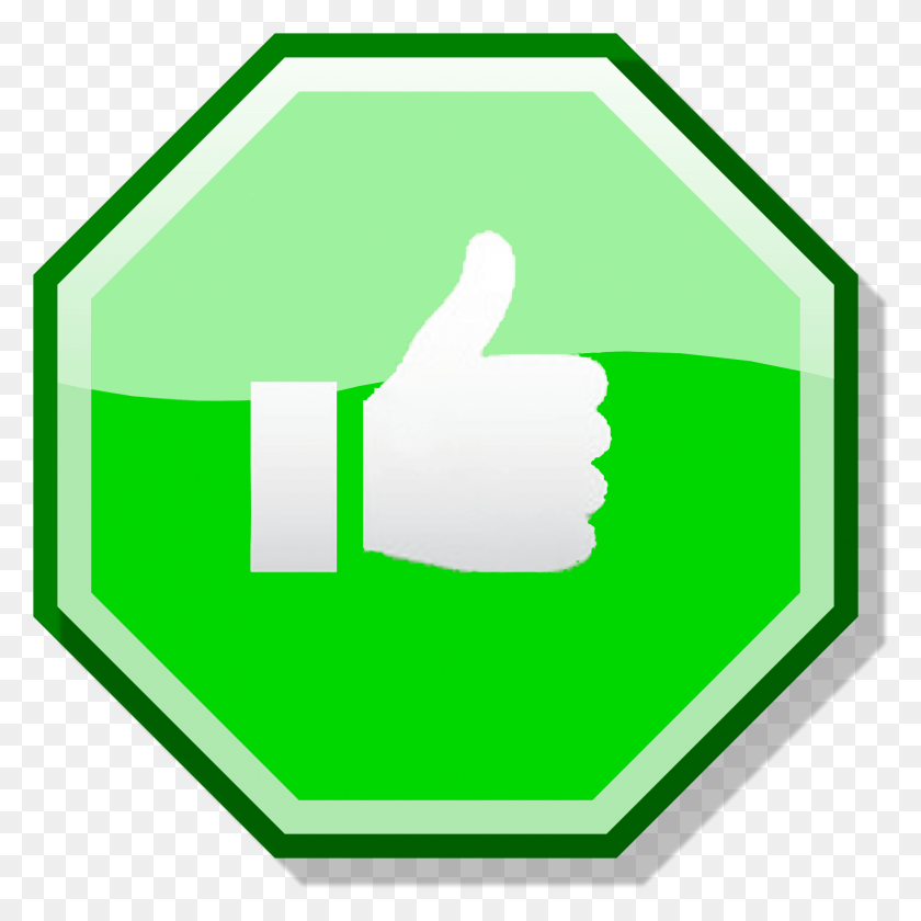 1984x1984 Ok X Nuvola Green Alternate Stop Sign Green, Symbol, First Aid, Sign HD PNG Download
