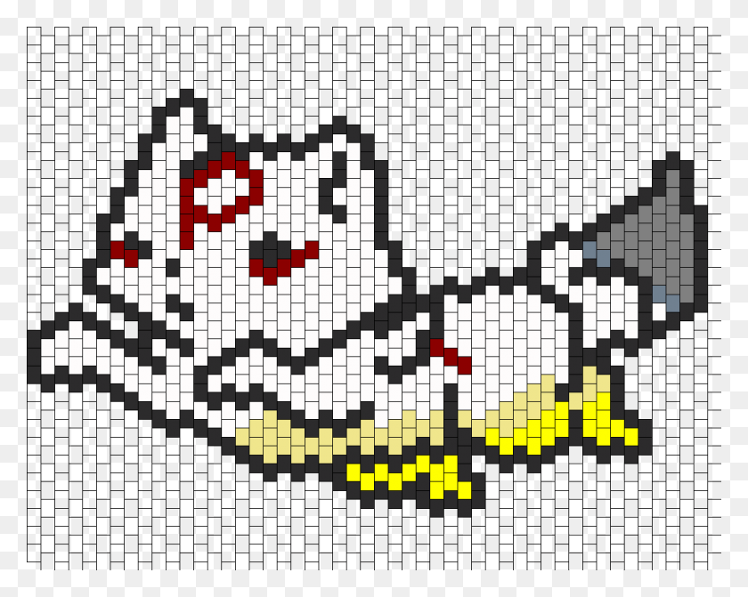 1050x823 Okami Bead Pattern Cross Stitch, Symbol, Rug HD PNG Download