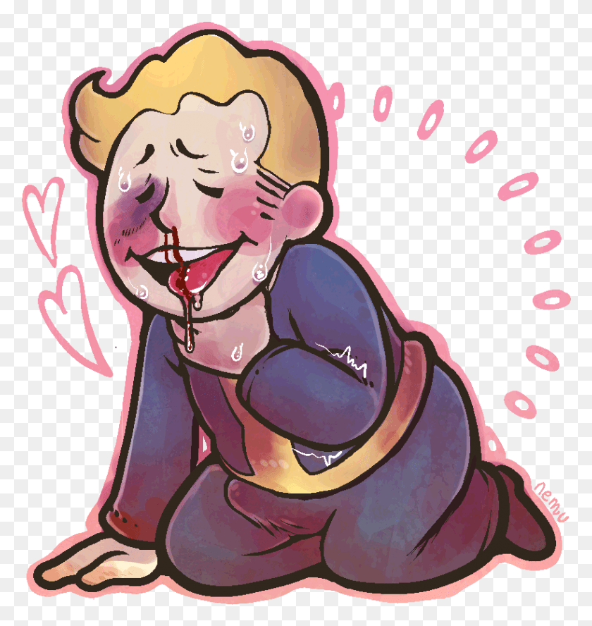 819x870 Okay I Think Vault Boy Fever Is Over Now Let39s Hope Cartoon, Mammal, Animal HD PNG Download