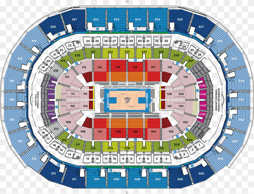 1183x903 Okc Thunder Ticket Clip Art Thunder Loud City Section, Cad Diagram, Diagram, Outdoors, Architecture PNG