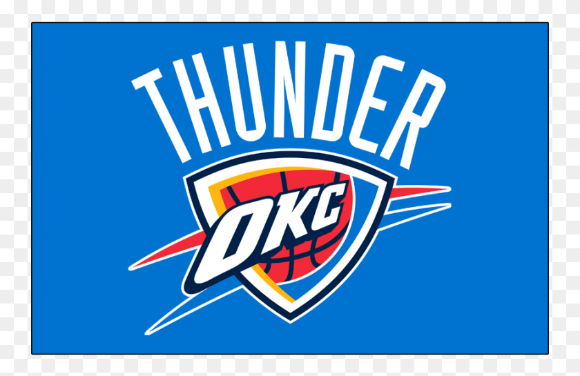 751x485 Oklahoma City Thunder Logos Iron Ons Oklahoma City Thunder, Logo, Symbol, Trademark HD PNG Download