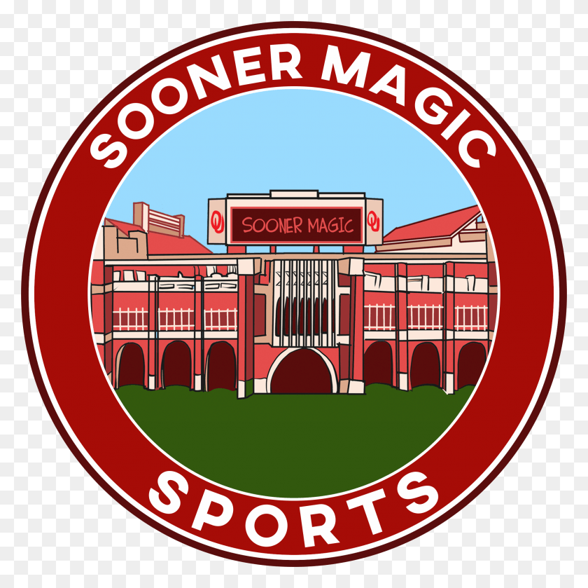 2088x2086 Oklahoma Sooners Primary Logo Sports History Circle, Etiqueta, Texto, Mansión Hd Png