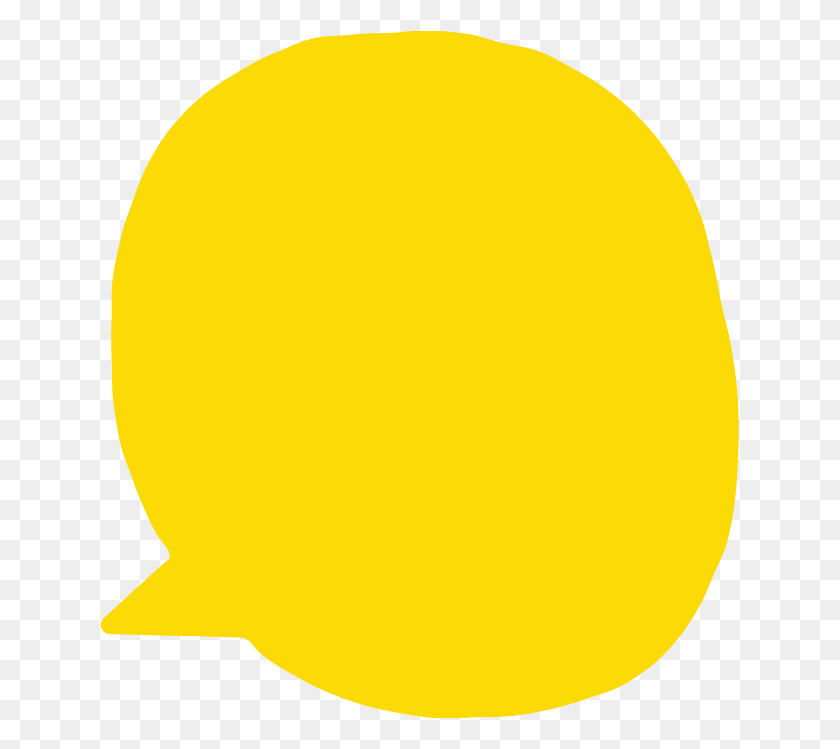 640x689 Okletstalk Bubble Fill Yellow Circle, Tennis Ball, Tennis, Ball HD PNG Download