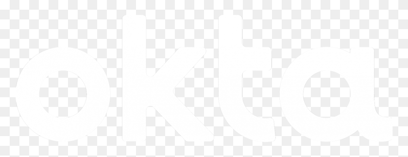 1600x540 Логотип Okta Белый, Символ, Текст, Крючок Hd Png Скачать