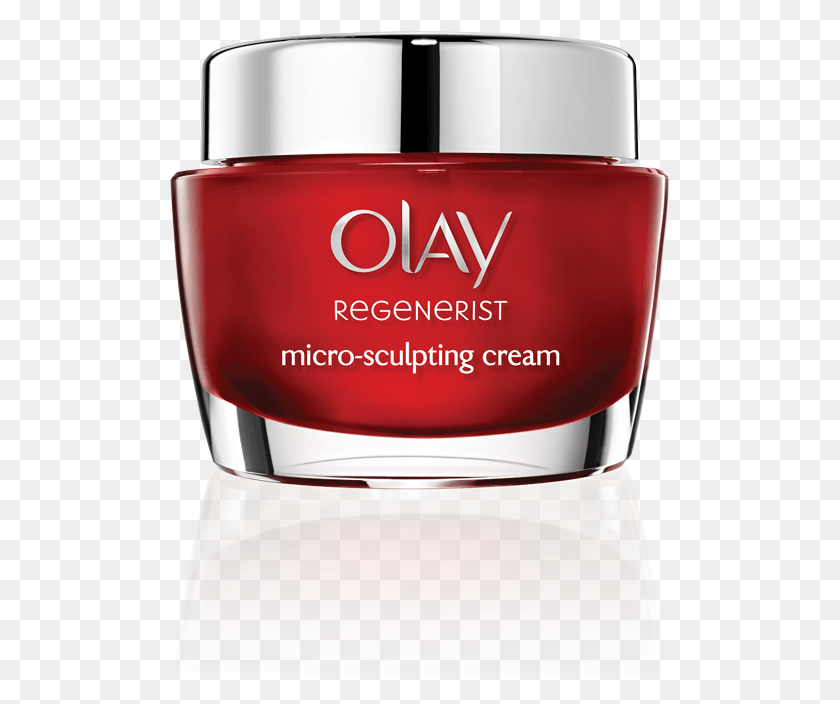501x644 Olay Regenerist Micro Sculpting Cream Helps Skin Look Olay, Cosmetics, Bottle, Perfume HD PNG Download