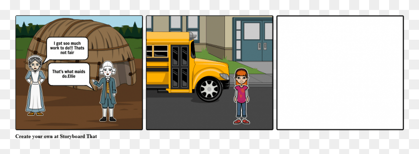 1145x367 Old Ages Vs Now Days Cartoon, Bus, Vehicle, Transportation HD PNG Download