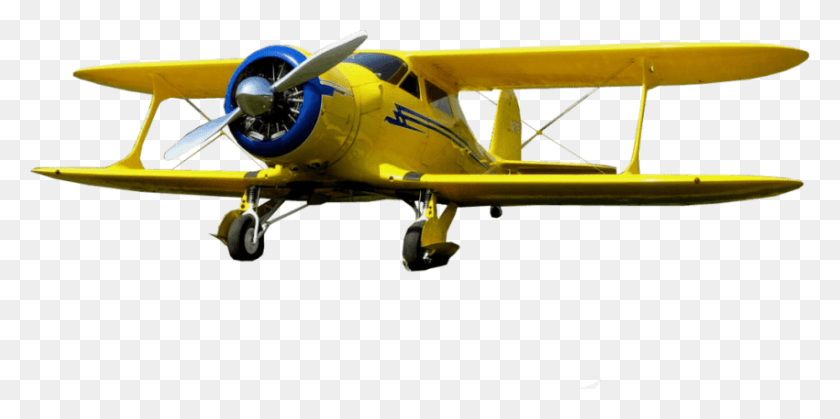 850x392 Descargar Png / Avión Viejo Png