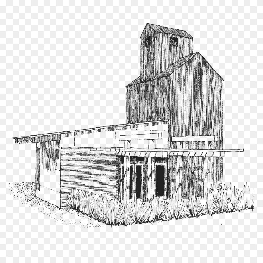 900x900 Old Building Sketch, Nature, Outdoors, Housing HD PNG Download