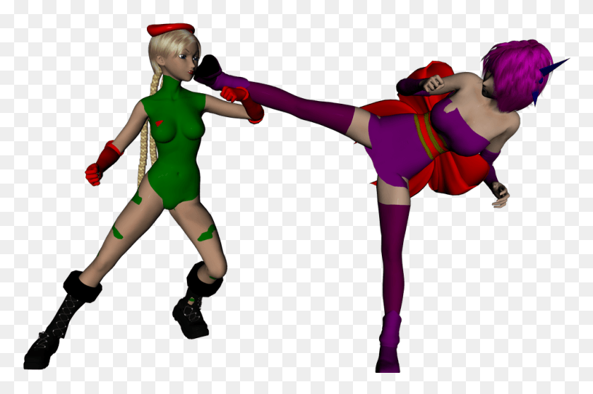 986x630 Old Cammy And Ayane Models Fighting Photo Cammy Vs Figure Skating Jumps, Person, Human, Leisure Activities HD PNG Download