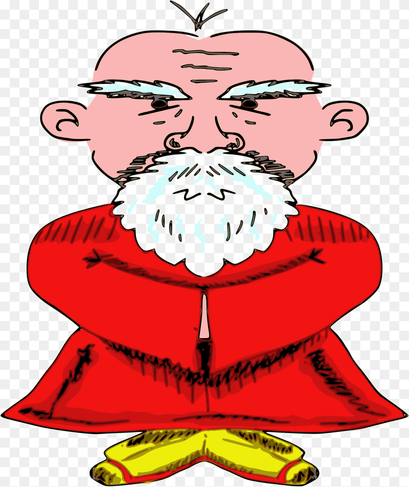 1611x1920 Old Chinese Man Clipart, Face, Head, Person, Adult Transparent PNG