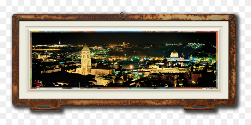 934x430 Old City Lights Urban Area, Panoramic, Landscape, Scenery Descargar Hd Png