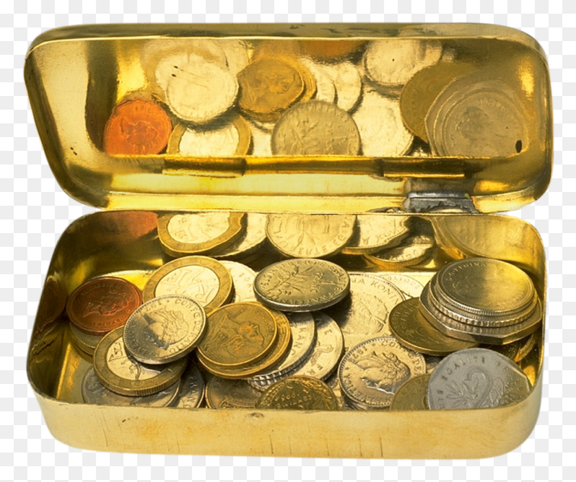 986x814 Золотые Монеты, Монеты, Деньги, Сокровище Png Скачать