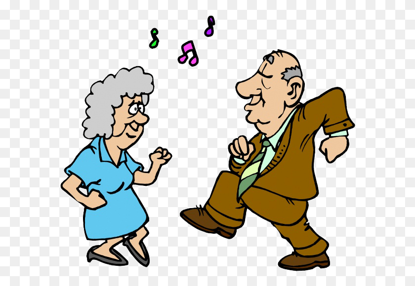 598x520 Old Couple Dancing Clipart Old Couple Dancing Clipart, Person, Human, Female HD PNG Download