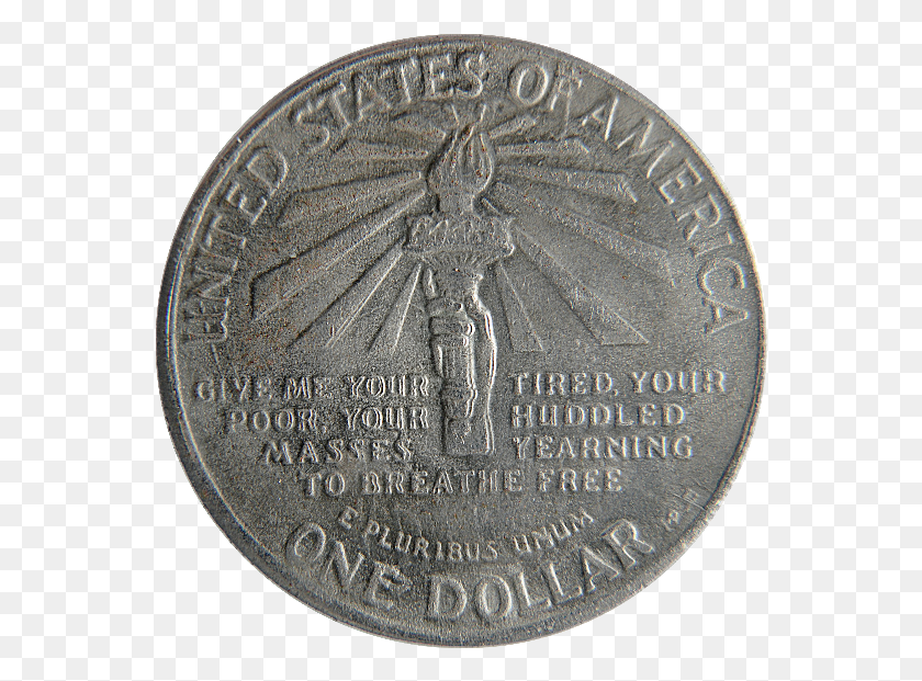 559x561 Old Dollar Silver Coin Old Silver Coin, Money, Nickel, Rug HD PNG Download