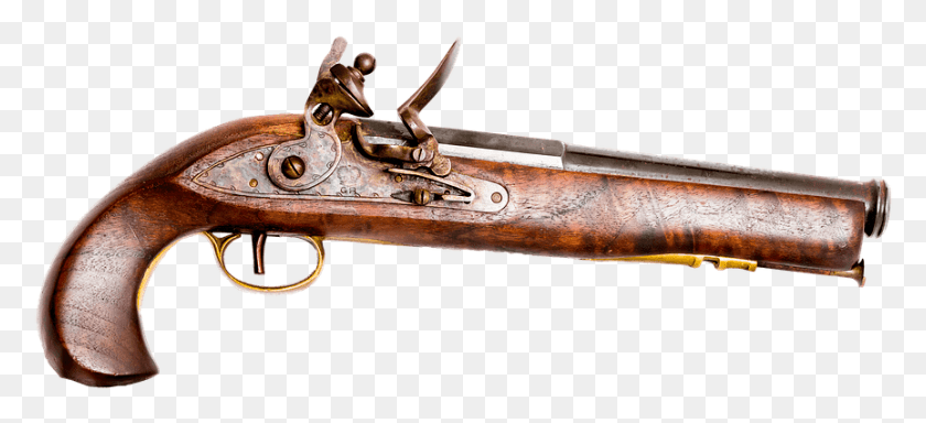 864x359 Старомодный Игрушечный Пистолет, Оружие, Оружие, Винтовка Hd Png Скачать