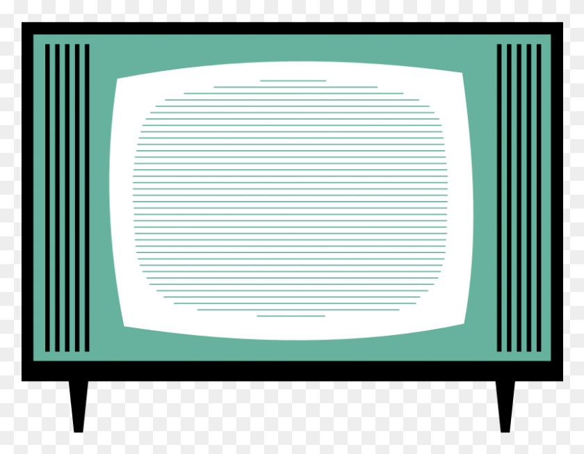 801x609 Старомодный Телевизор От Rones Старомодные Телевизоры, Коврик, Подушка, Бумага, Hd Png Скачать