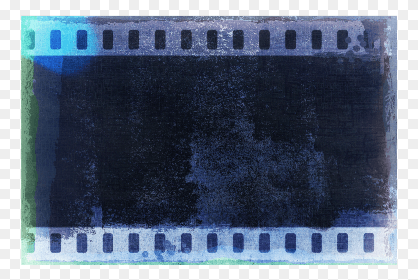 756x503 Old Film Photo Blue Frame Overlap, Poster, Advertisement, Rug HD PNG Download
