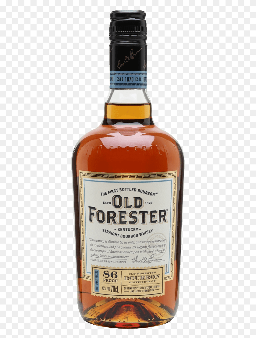 378x1050 Old Forester Bourbon, Liquor, Alcohol, Beverage HD PNG Download