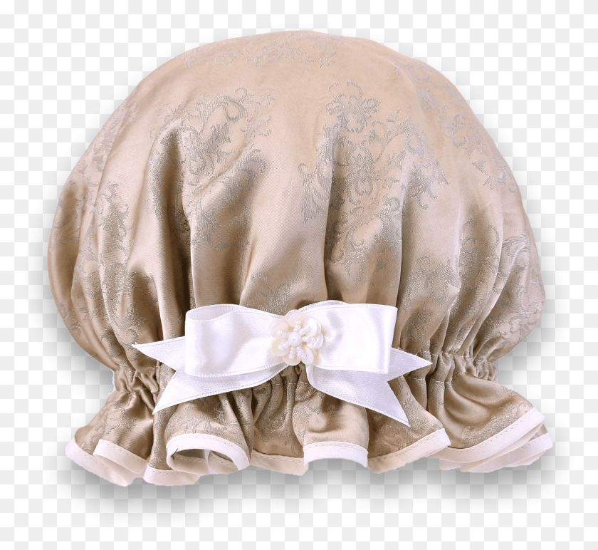 2264x2067 Old Gold Damask Shower Cap Headpiece HD PNG Download